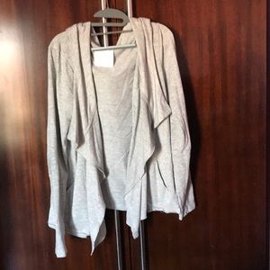 Jessica Simpson hoodie cardigan